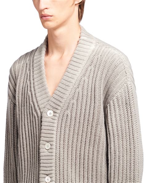 prada knit cardigan|prada cardigan sweater.